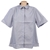 26 x TUFFWEAR Womens Button Up Collared Business Shirt, Size 14, Navy/White