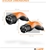 LAPP Type 2 (7.4kW-1P-32A) Electric Car Charging Cable, Orange, 7 Meter.