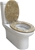LOO WITH A VIEW EUSC002-1 Clear Sand and Shell Soft Close Toilet Seat 2 Pie