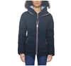 TOMMY HILFIGER Women's Puffer Hoodie Jacket, Size M, Navy Blue (NVY).  Buye