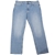 WRANGLER Men's Classic Straight Jeans, Size 31S, 63% Cotton, Clear Indigo (