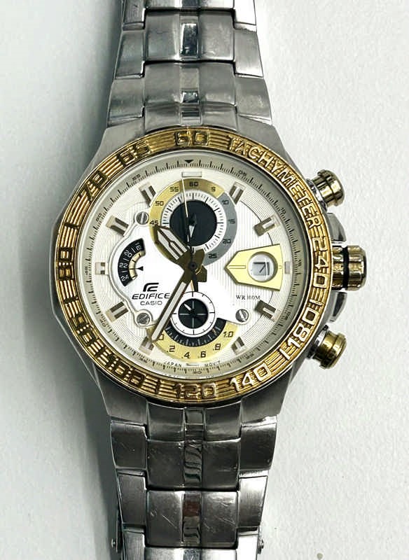 Casio Ediface Chronograph Men's Watch Auction (0144-2558801) | Grays ...