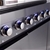 EURO Black Stainless Steel Modular Alfresco Outdoor Kitchen, 2x70L Fridge