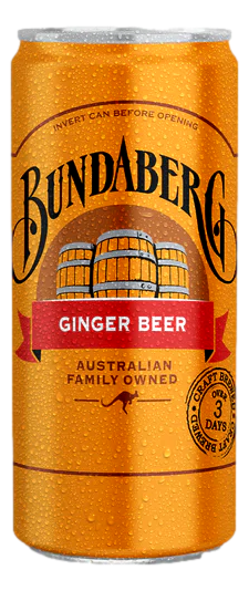 Bundaberg Ginger Beer Cans (24x 200ml) Aus. Auction (0007-10729077 