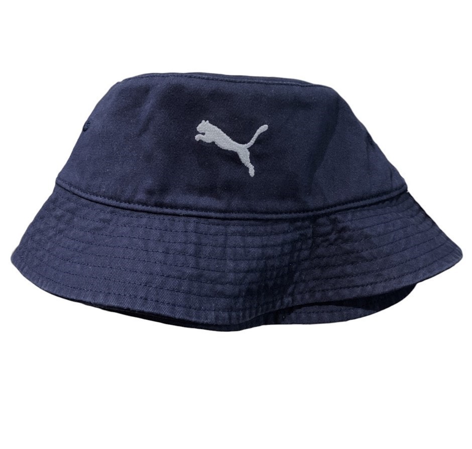 PUMA Unisex Cat Bucket Canvas Hat, Size L/XL, Navy (02), 025152. Buyers No