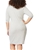 REBEL WILSON Wrap Dress with Ruched Detail. Size XL, Colour: Heather Grey.