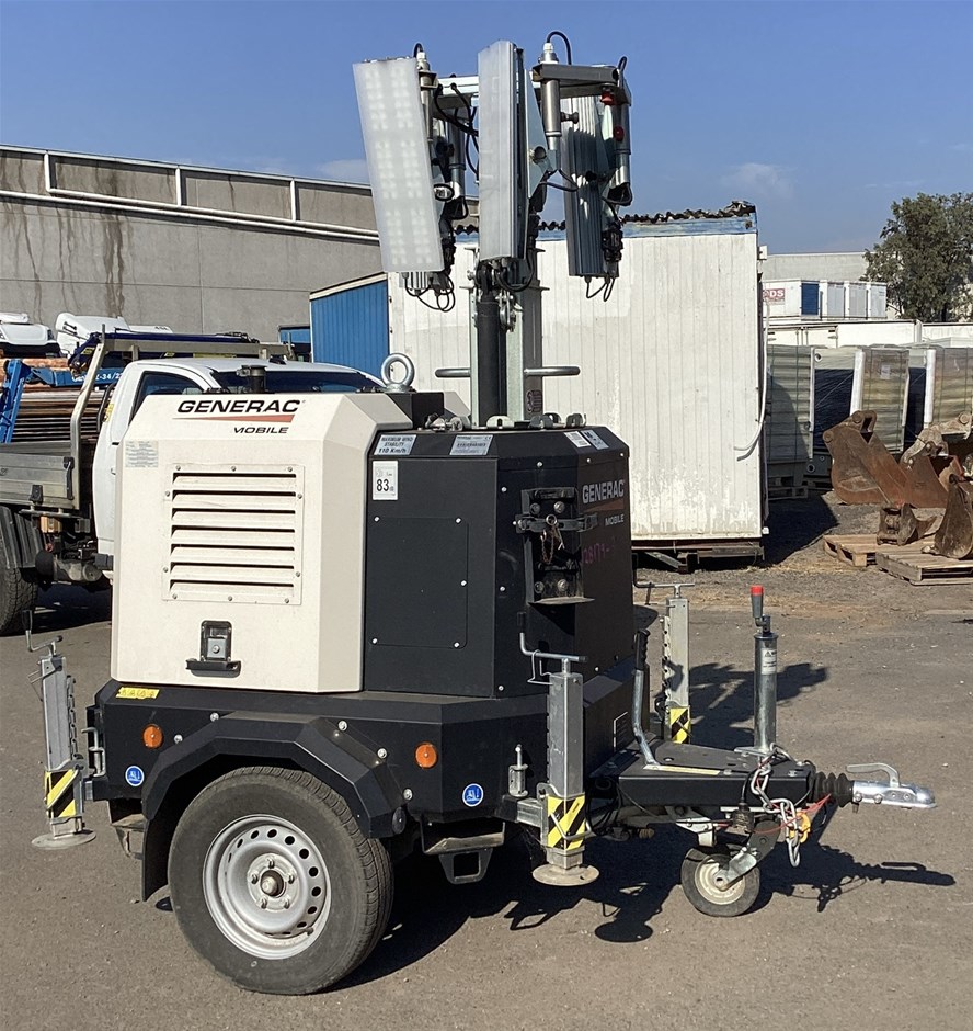 2022 GENERAC V20 Single Light Tower Trailer Auction (0001-3028990 ...