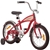 SCHWINN Roadster 16 Inch Kid's Bike With Training Wheels, Red, Model MMS065