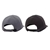 2 x 2pk SIGNATURE Unisex Logo Caps, One Size, Grey/Black. Buyers Note - Di