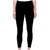 DKNY Women's Sport High-Waist Logo Leggings, Size XL, 90% Cotton, Black/Whi
