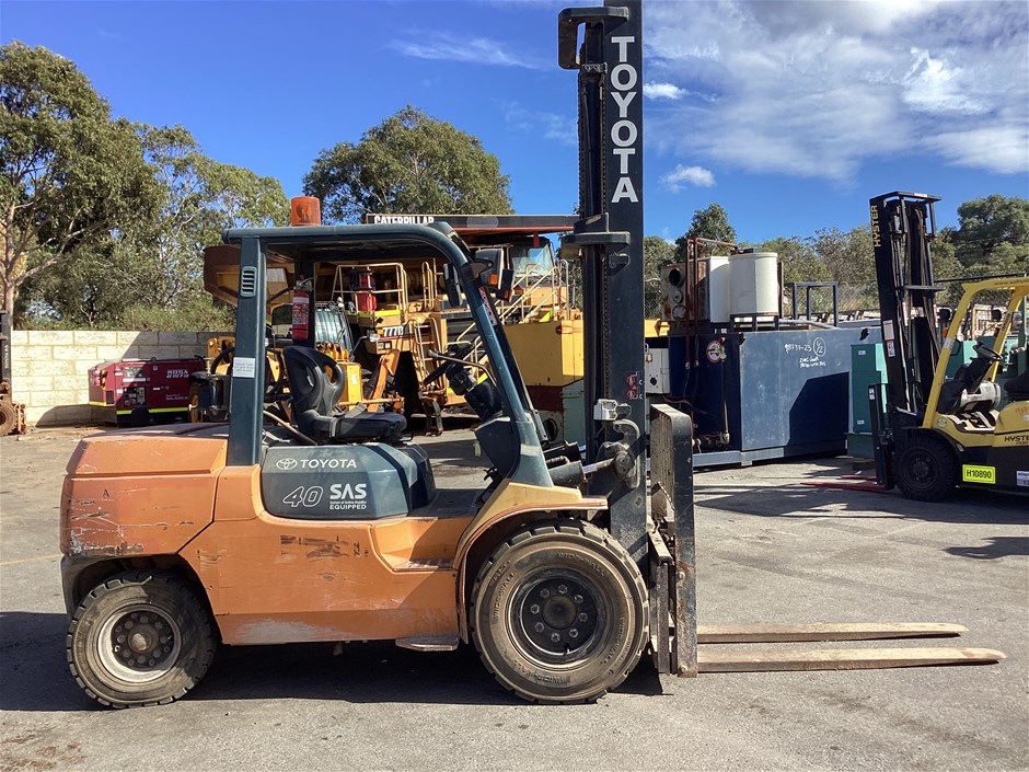 No Reserve - Toyota SAS. 40 02-7FG40 Counterbalance Forklift