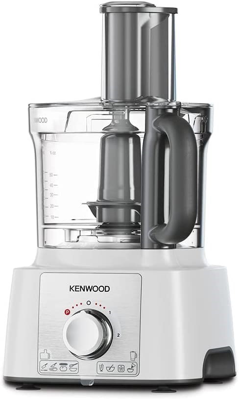 KENWOOD Multipro Express 2 in 1 Baking Tool, 1.5L, 1000W, White, FDP65.740W