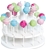 2 x BAKELICIOUS Cake Pop Stand, 24-Notches, White.