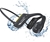 HITEBLAZ Bone Conduction Headphones Bluetooth 5.2, Swimming Headphones IP68