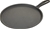 CLASSICA Pre-Seasoned Cast Iron Flat Pan, 28 cm Black, Dimensions: 41.79 x