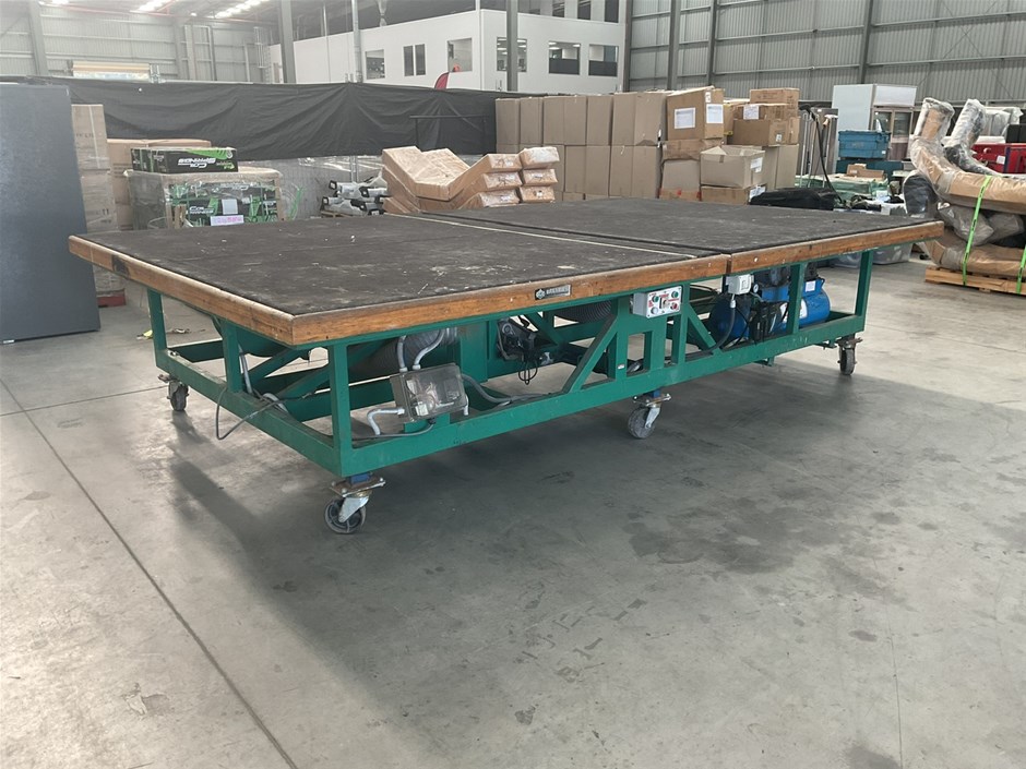 No Reserve: Tilting Air Table, Roller Bench & More