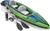 INTEX Challenger K2 Kayak Canoe River Lake Boat Oars Inflatable. NB: Damage