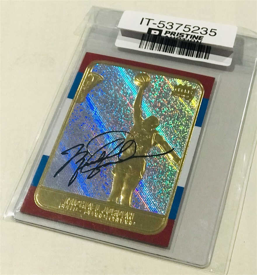 23k michael jordan card
