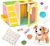 GLITTER GIRLS Dog House Playset, Plush Puppy Chihuahua, 14-inch Doll Access