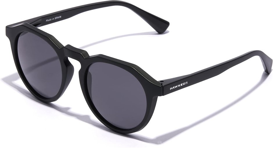 HAWKERS Unisex Warwick Sunglasses, Raw Carbon Black.