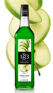 1883 GREEN APPLE SYRUP (1x 1L)