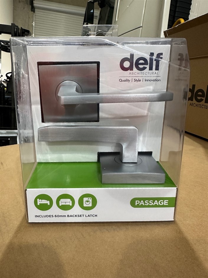Delf Passage Lever Set Auction (00123028965) Grays Australia