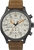 TIMEX Men’s Expedition Field Chronograph Brown/Cream Leather Strap Watch, M