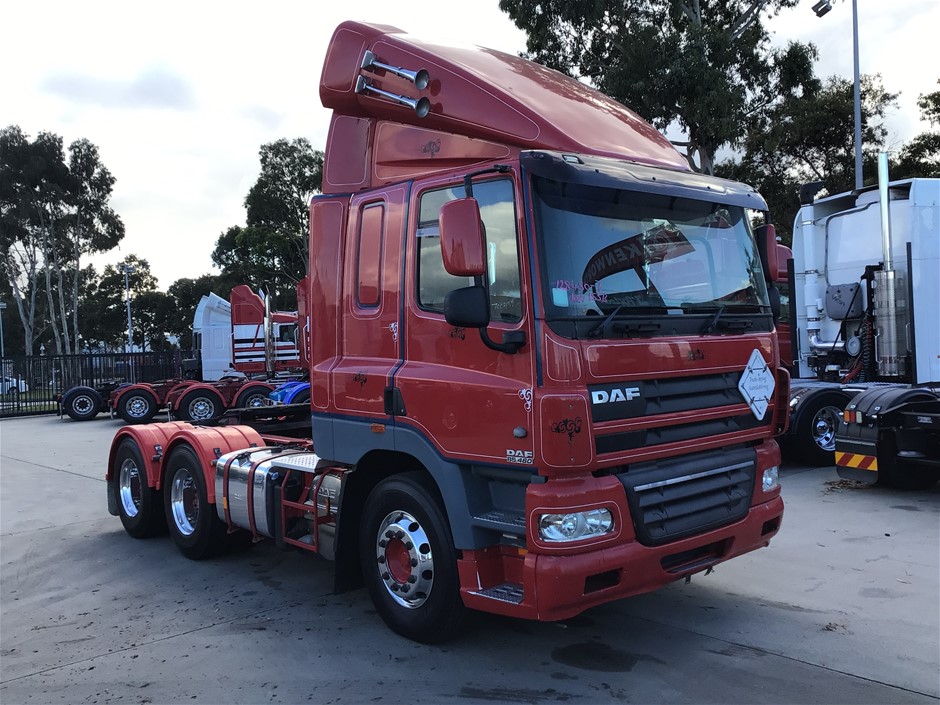 2016 DAF CF85 6 x 4 Prime Mover Truck