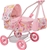 BABYBOO Cutie Pram - Baby Chic, Toy Pram (8 x 31 x 37.5 cm) Buyers Note -