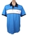 TOMMY HILFIGER Men's Chest Stripe Polo, Size XL, 97% Cotton, Blue Blitz (C4