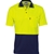 10 x ACE Hi-Vis Microfibre Polo Shirt Size XS, Short Sleeve, Yellow/Navy.