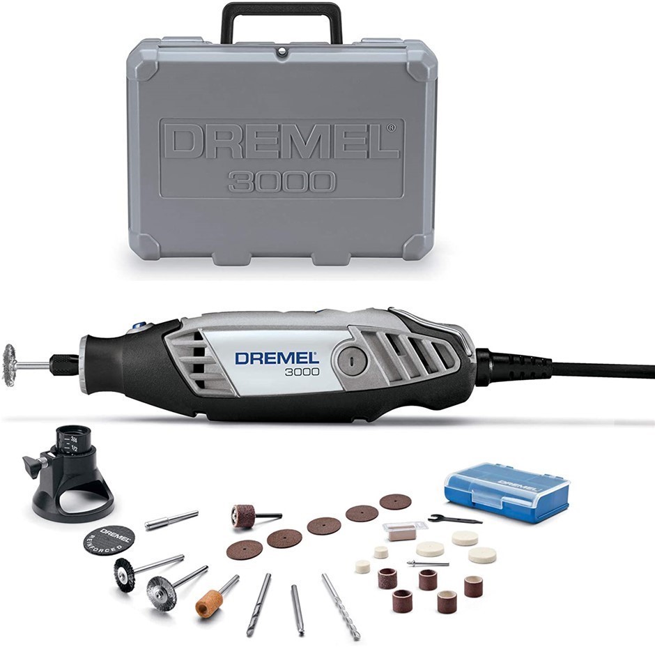 DREMEL 3000 Rotary Tool 130W Multi Tool Kit.