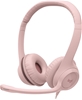 LOGITECH H390 Wired USB Computer Headset with Noise-Cancelling Mic, Rose. N