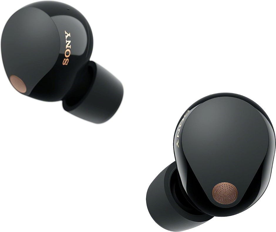 SONY WF-1000XM5 Noise Cancelling Wireless Earphones. Color: Black. NB: Mino