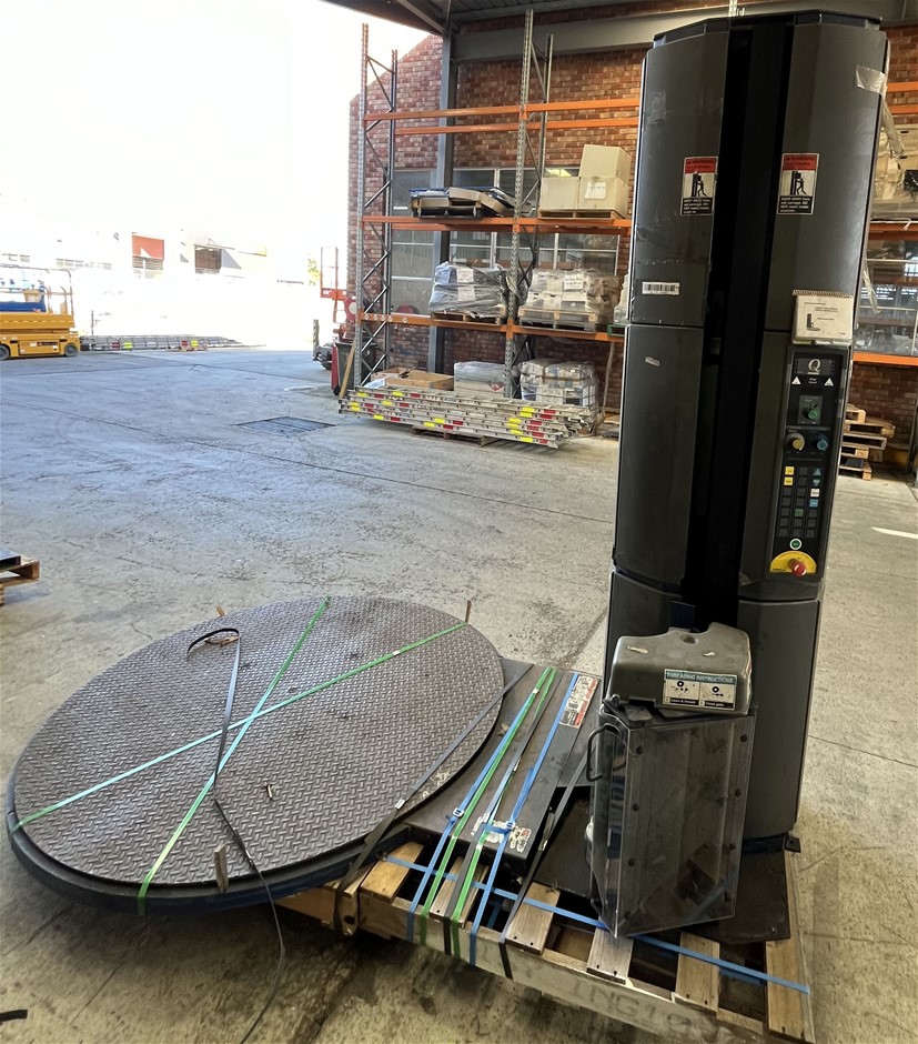 Lantech Q300 Pallet Wrapper Machine - WORKING - NSW PICKUP