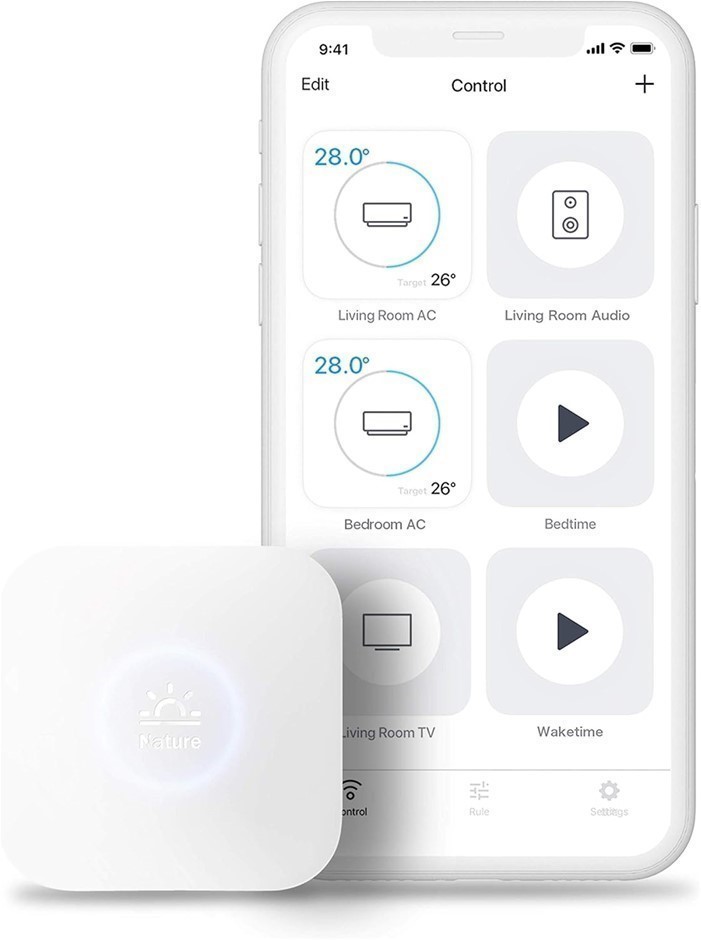 NATURE Remo Mini Smart Universal Remote Controller, Remo-2W1, White. Buyer