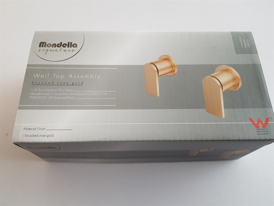 Mondella Signature Wall Top Assembly (Brushed Rose Gold) Auction (0060 ...