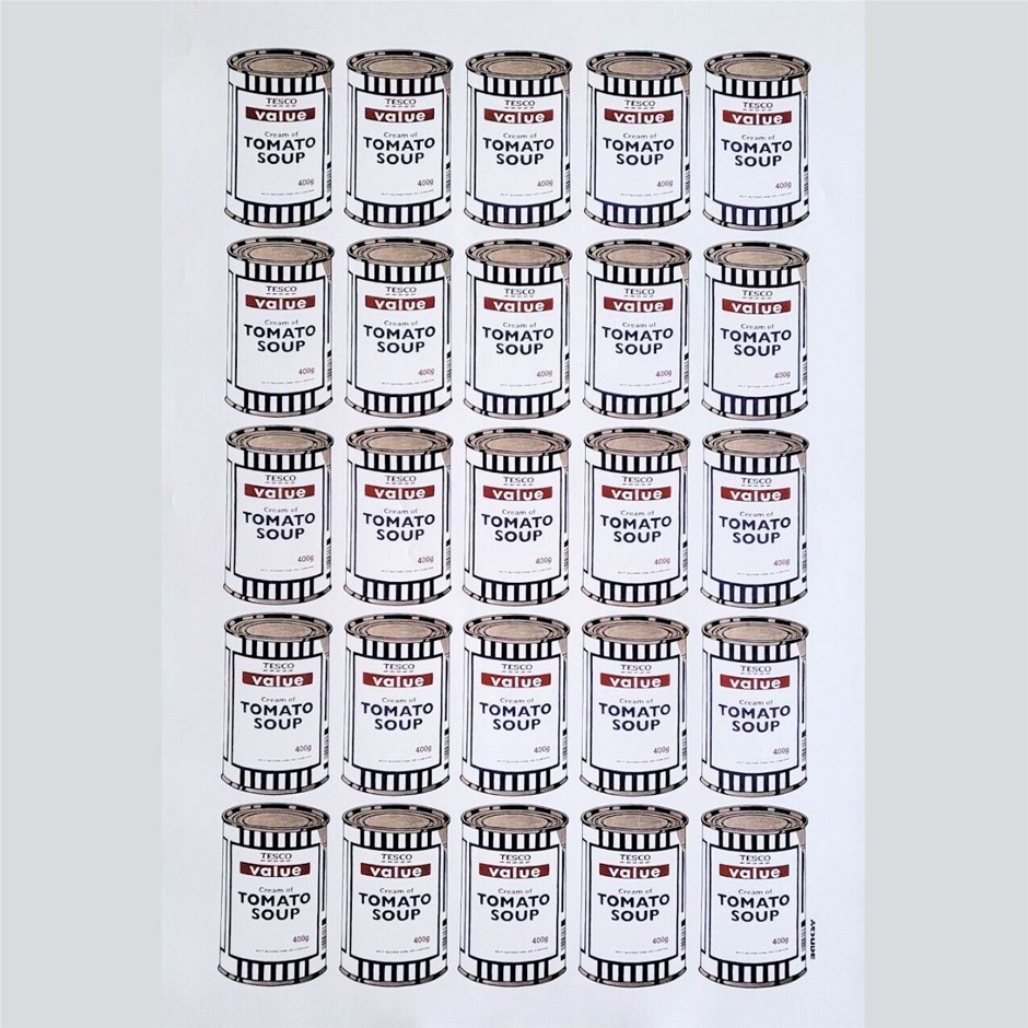 Collectible Street Art. Banksy / Invader / Warhol