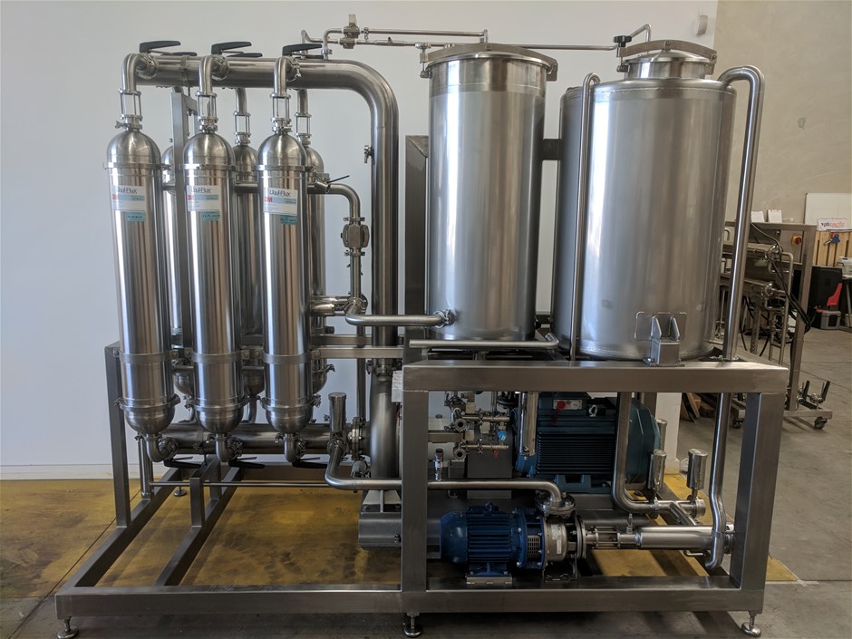 Low-Shear Wine Crossflow Filtration