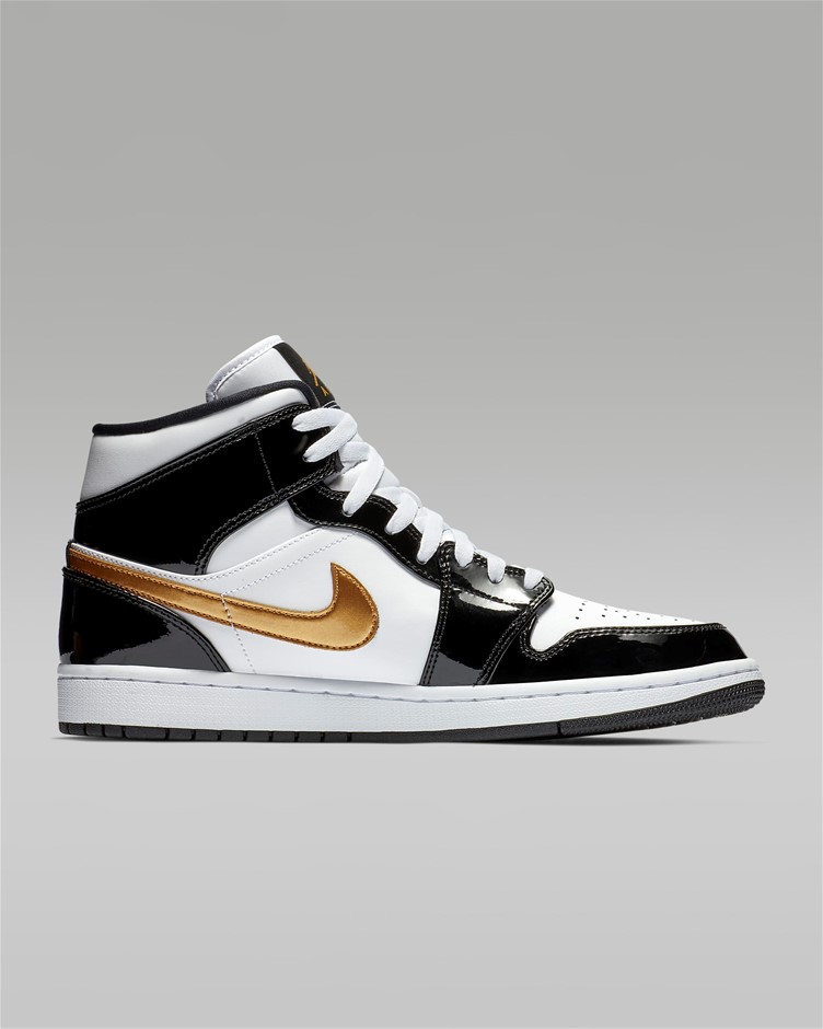 patent black and gold jordan 1