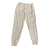 PUMA Silver Logo Cargo Sweat Pants, Size XL, 68% Cotton, Alpine Snow (87),
