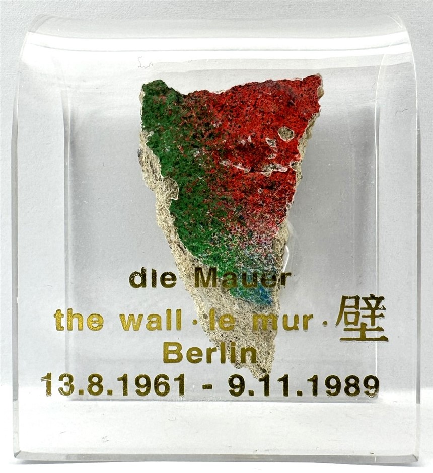 No Reserve Berlin Wall Fragments