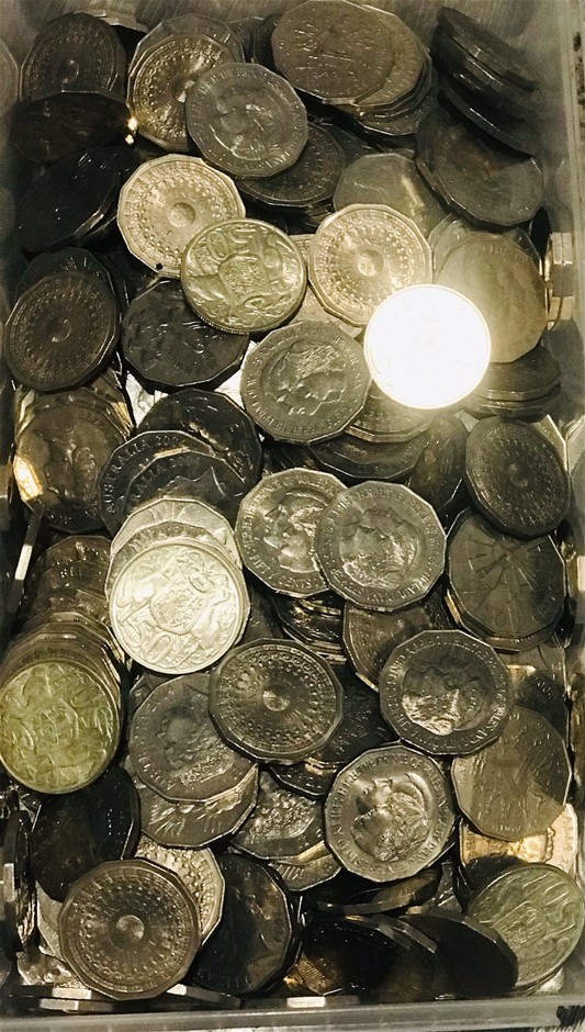 Lot of commemorative 50 cent pieces round 50 cent etc Auction (01488018789) Grays Australia