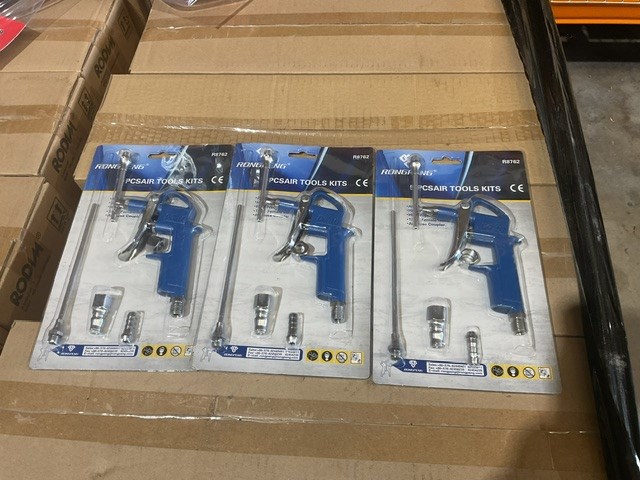 3 x Rongpeng 5PCS Pneumatic Tool Kit