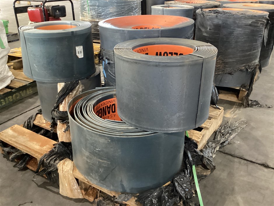 Plastic Warning Cable Cover Rolls, Qty x 5 Auction (01238018789