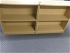 Qty 2 x Half Height Book Cases