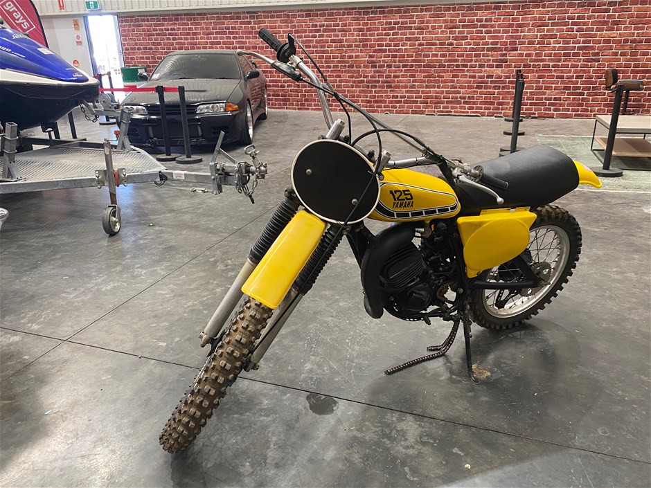 1976 Yamaha YZ 125 Motocross Bike Auction (0001-50708908) | Grays Australia