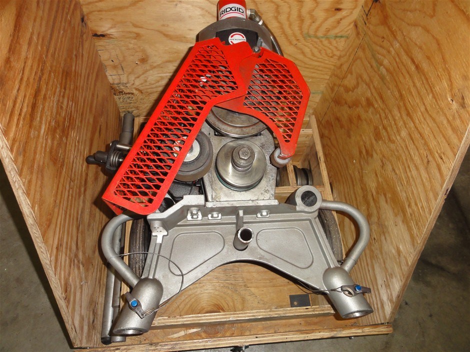 Ridgid 920 roll groover machine, Auction (00273004258) Grays Australia