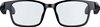 RAZER Anzu Smart Glasses (Rectangular Large Lenses) - Audio Glasses with Bl