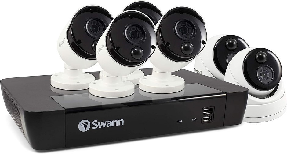 SWANN Bullet Camera Security System.  Buyers Note - Discount Freight Rates